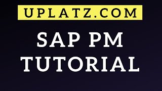 SAP PM Introduction