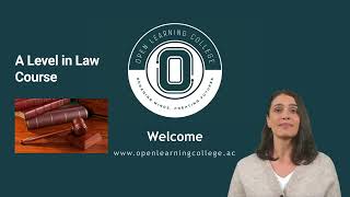 A-Level Law Course Overview
