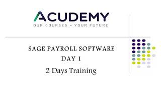 Payroll Training (Best-selling course)