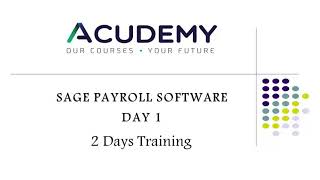 Sage Payroll Promo (Best-selling course)