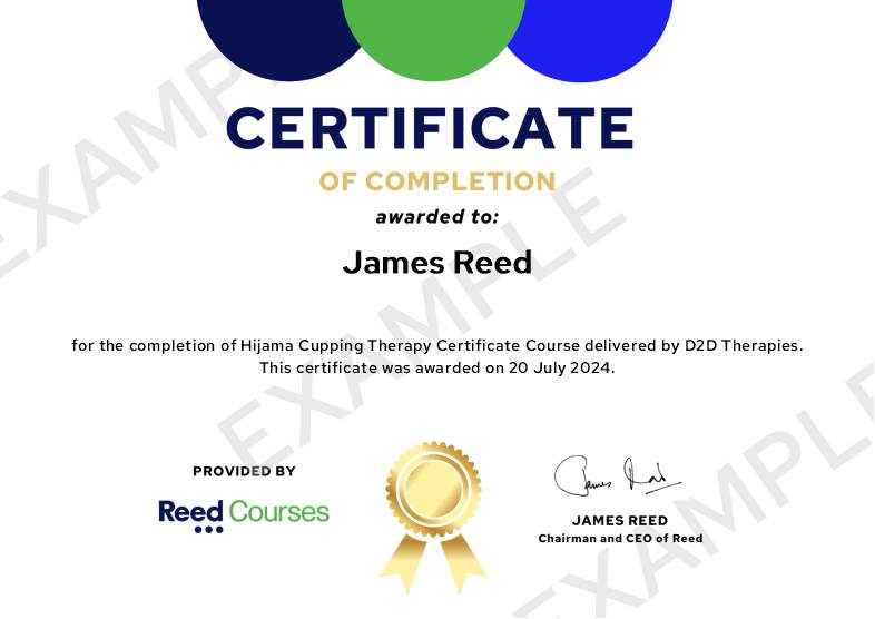 Online Hijama Cupping Therapy Certificate Course reed co uk